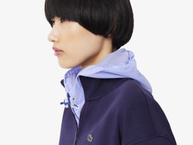 Женский свитшот Lacoste свободного кроя