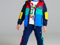 Куртка текстильная с полиуретановым покрытием для мальчиков (ветровка)