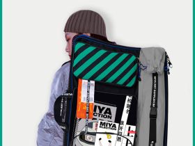 Сумка для художественных принадлежностей MIYA Серая