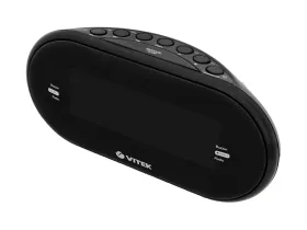Радио-будильник Vitek VT-6602BK (черный)