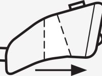 Велосумка подседельная Topeak Aero Wedge Pack, большая (черный)