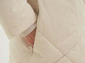 Куртка из хлопка с воротником-стойкой