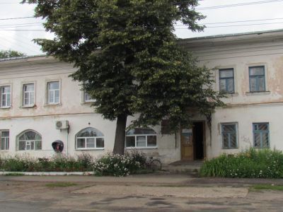 Дом жилой с лавками Сутягина (волостное правление)