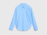 Рубашка из хлопка, Голубой