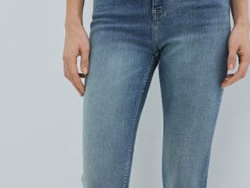 Джинсы Skinny с высокой посадкой, Синий