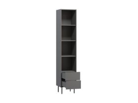Стеллаж Дигарс 43x220 Графитовый
