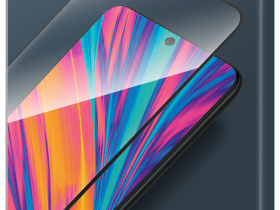 Защитное стекло BoraSCO для Samsung Galaxy S24 с чёрной рамкой