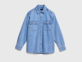 Джинсовая рубашка, Голубой