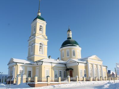 Здание бывшей Вознесенской церкви постройки 1829 г.