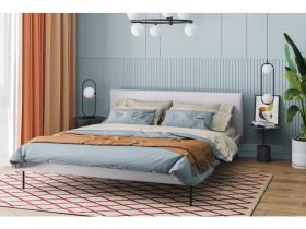 Кровать Амьен 180 Букле Бежевый