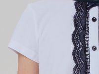 Блузка трикотажная для девочек (футболка)