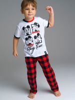 Комплект Family look для мальчика: футболка, брюки