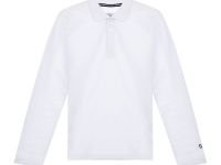 Футболка-поло с длинным рукавом для мальчика