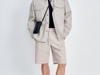 Шорты из хлопка с эластичным поясом