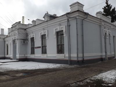 Памятное место, где 16 сентября 1905 года состоялась первая стачка рабочих железнодорожной станции Гулькевичи в знак протеста против кровавых событий в Петербурге 9 января 1905 года