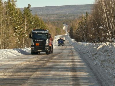 Открыто движение транспорта по грунтовому автозимнику автодороги «Вилюй»