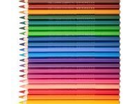 Набор карандашей цветных jumbo Koh-I-Noor "TRIOCOLOR BEAR 3144", 24 цв, картон.упак. с подвесом