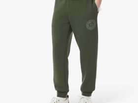 Мужские спортивные брюки Lacoste из смеси органического хлопка