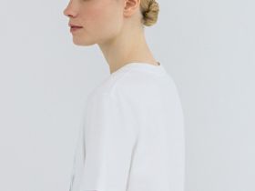 Футболка с принтом, Белый