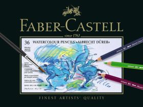 Набор карандашей акварельных Faber-castell "Albrecht Durer" 36 цв проф-ные в металле