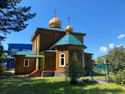 Никольская церковь железнодорожной станции «Нижнеудинск»