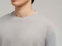 Свободная футболка comfort fit из хлопкового джерси