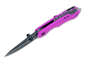 Складной нож Kershaw Shuffle, сталь 8Cr13MoV, рукоять GFN, фиолетовый