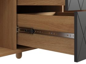 Тумба Теджонс 139x85 Ромб Графитовый