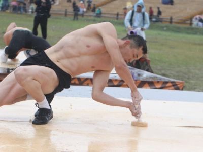 Осталось два вида. Алексей Соколов вышел в единоличные лидеры Игр Дыгына