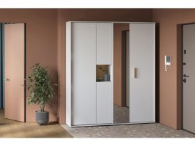 Шкаф-купе Бладвен 3-180x210 Белый
