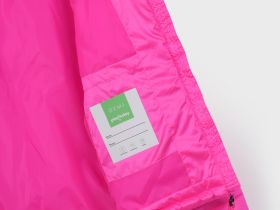 Куртка текстильная с полиуретановым покрытием для девочек