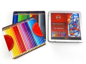 Набор карандашей цветных Koh-I-Noor "Polycolor" 48 шт в металле