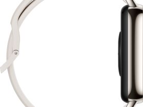 Умные часы Xiaomi REDMI Watch 5 Lite Золотистые, с бежевым ремешком