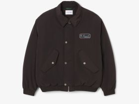 Водоотталкивающая куртка-бомбер Lacoste в стиле авиатора