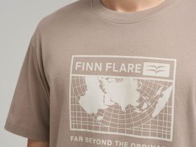 Футболка свободного кроя из джерси