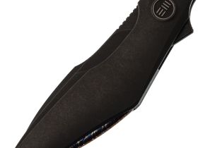 Складной нож WE Knife Krait, сталь M390, рукоять титан, черный