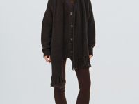 Легинсы в рубчик, Коричневый