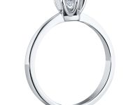 Кольцо из белого золота с бриллиантом э4001кц06160900