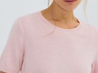 Джемпер из шерсти и кашемира, Розовый