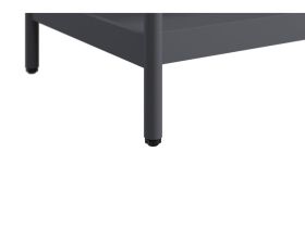 Комод Изи 158x91 Графитовый