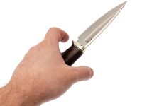 Охотничий нож Ястреб, сталь M390, рукоять карбон