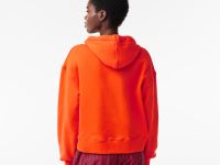 Женская толстовка Lacoste Loose Fit с капюшоном