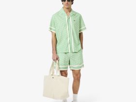 Мужские шорты Lacoste из органического хлопка