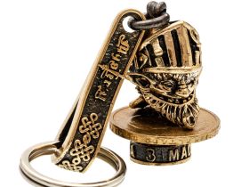 Брелок Денежный Гном, бронза