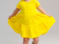 Платье детское трикотажное для девочек