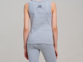 Комплект трикотажный для девочек: топ, брюки (легинсы)