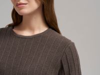 Джемпер прямого кроя из 100% хлопка