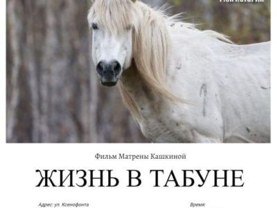 В Якутске состоится открытый показ фильма «Жизнь в табуне»