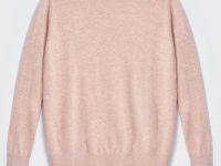 Джемпер прямого силуэта с округлым вырезом