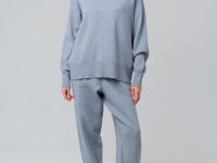 Комплект трикотажный для женщин: джемпер, брюки